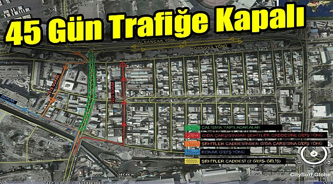 Halkapınar’da trafik düzenlemesi