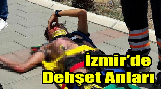 İzmir'de dehşet anları: Yüksek gerilim hattına çıktı ve...