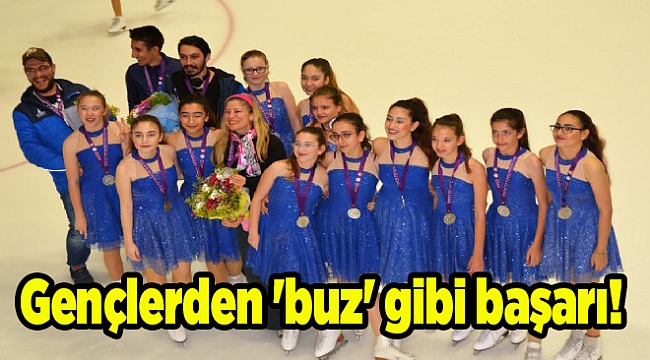 İzmir&#039;in gençlerinden &#039;buz&#039; gibi başarı!