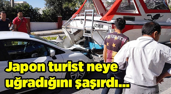 Japon turist neye uğradığını şaşırdı...