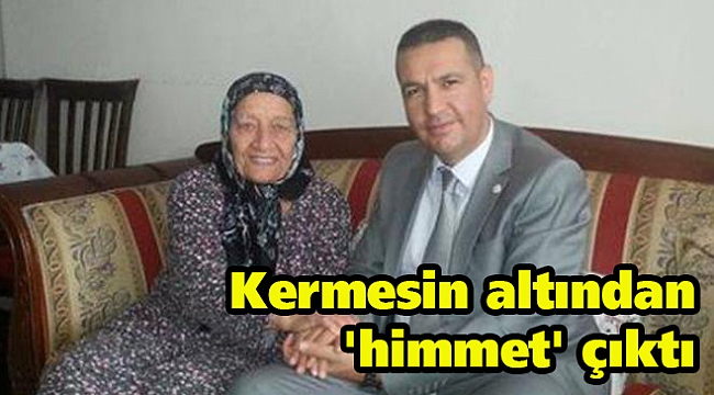 Kermesin altından 'himmet' çıktı