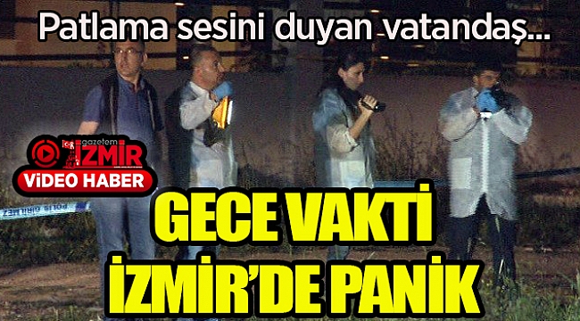 Patlatılan EYP paniğe neden oldu