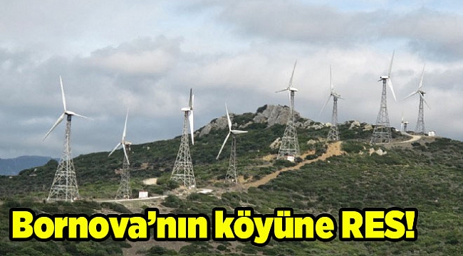 TMSF’ye devredilen dev şirketten Bornova’nın köyüne RES!