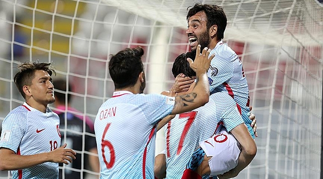 A Milli Futbol Takımı Kosova&#039;yı farklı yendi