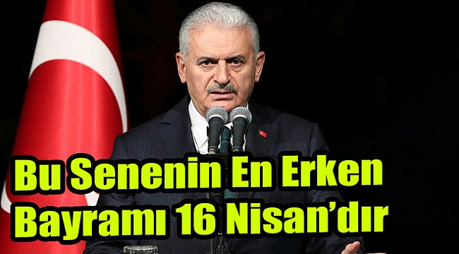 &#039;Bu senenin en erken bayramı 16 Nisan&#039;dır&#039;