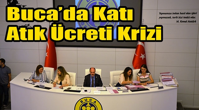 Buca'da katı atık ücreti krizi