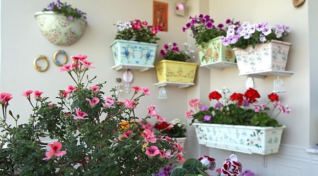 Buca’nın en güzel balkonu seçildi