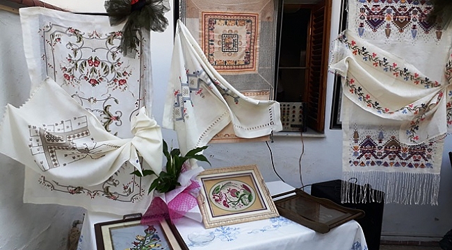 Bucalı kadınlardan nakış sergisi