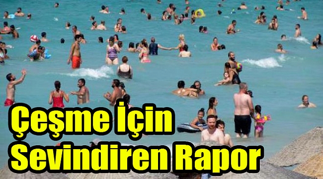 Çeşme'de deniz için sevindirici rapor: Temiz çıktı!