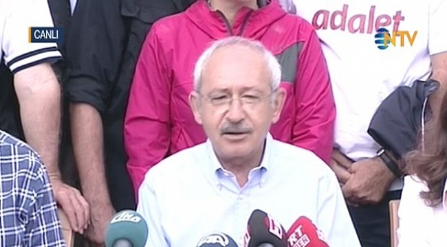 CHP'nin "Adalet Yürüyüşü'nde 5. gün