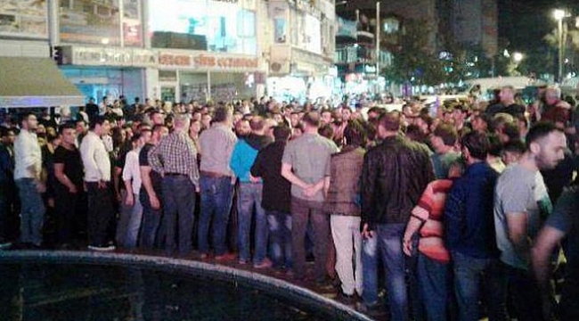 Gece yarısı ilçe karıştı: Tehlikeli gerginlik!