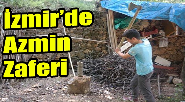 İzmirli Kadir ütü masasında ders çalıştı: Azmin zaferi!