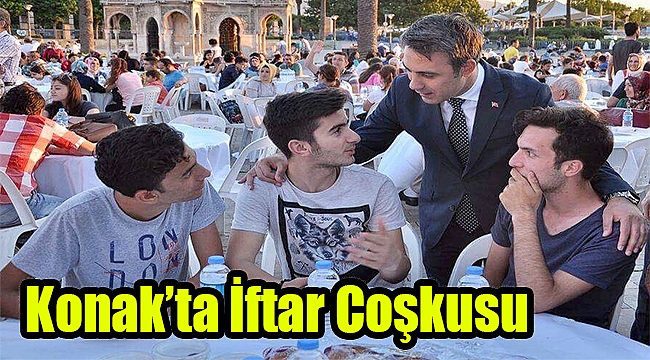 Konak'ta İftar Coşkusu