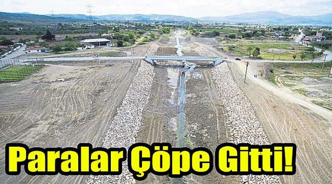 Paralar çöpe gitti