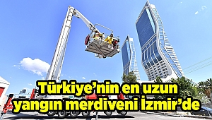 Türkiye’nin en uzun yangın merdiveni