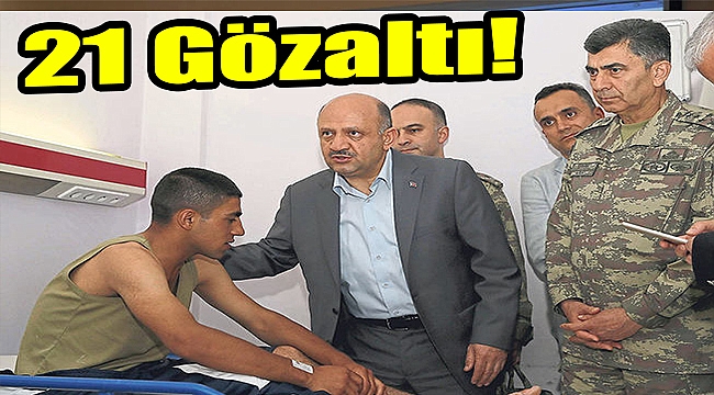 Zehirli yemek skandalında 21 GÖZALTI