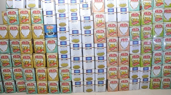 20 ton çalıntı zeytin ele geçirildi