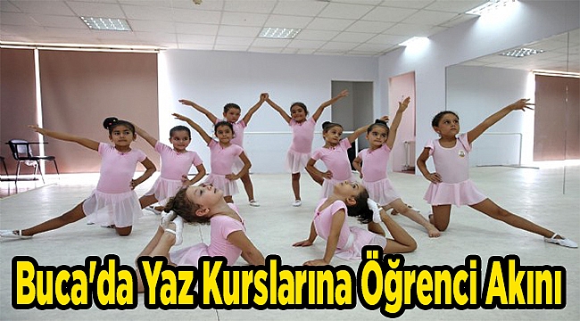 Buca&#039;da yaz kurslarına öğrenci akını