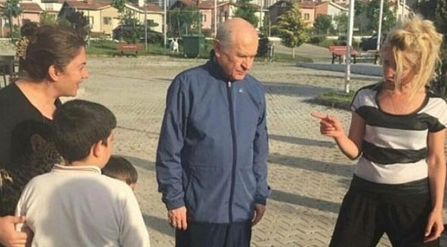 Devlet Bahçeli eşofmanla görüntülendi