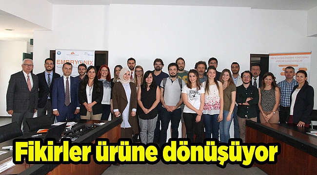 Fikirler ürüne dönüşüyor