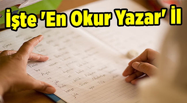 İşte 'En Okur Yazar' İl