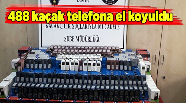 İzmir'de gümrük kaçağı telefon operasyonu