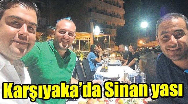 Karşıyaka’da Sinan yası