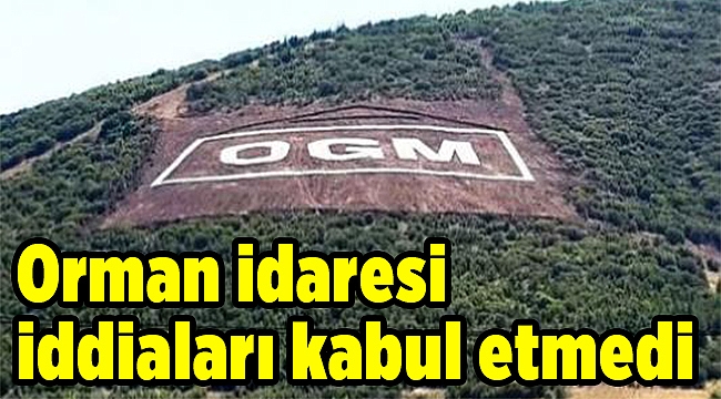 Orman idaresi iddiaları kabul etmedi
