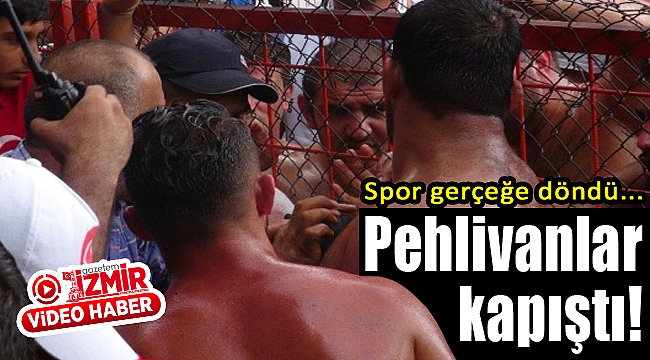 Pehlivanlar Kavga Etti: "Kanlar İçinde Kaldılar"