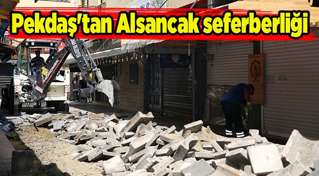 Pekdaş'tan Alsancak seferberliği