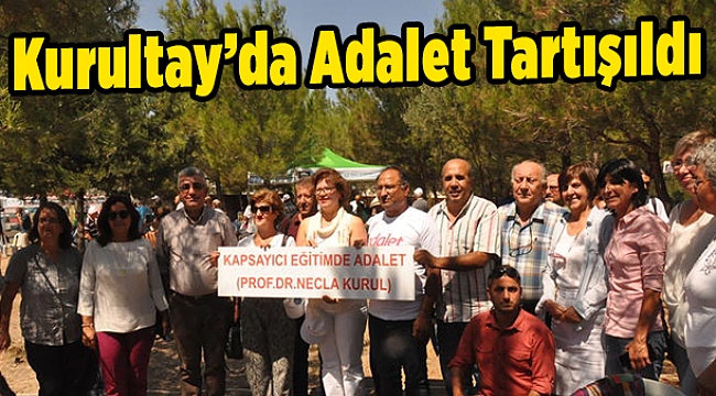 Adalet Kurultay’ında eğitim tartışıldı