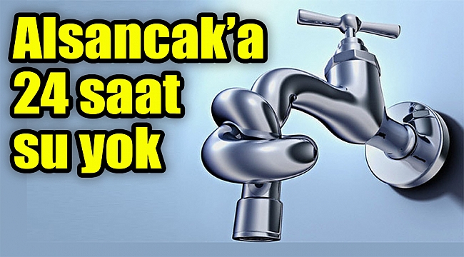 Alsancak’a 24 saat su yok