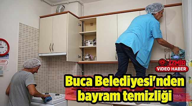 Buca Belediyesi'nden bayram temizliği