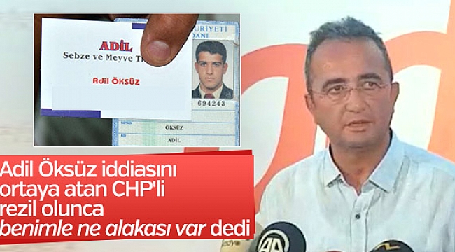 Bülent Tezcan, Adil Öksüz haberi yalan çıkınca kıvırdı