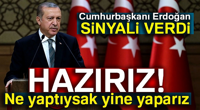 Cumhurbaşkanı Erdoğan: "Fırat Kalkanı'nda ne yaptıysak..."