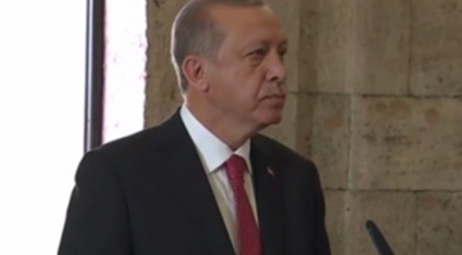 Devlet Erkanı Anıtkabir’de