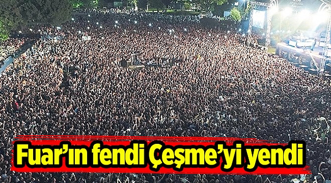 Fuar’ın fendi Çeşme’yi yendi