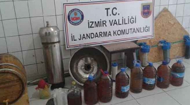 İzmir&#039;de sahte içki operasyonu