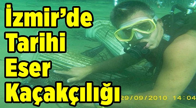 İzmir&#039;de tarihi eser kaçakçılığı