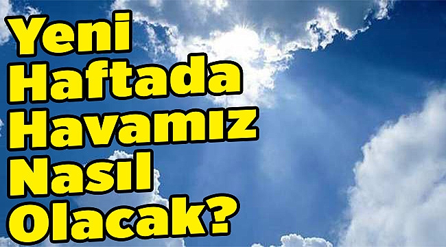 İzmir'in 5 günlük hava durumu