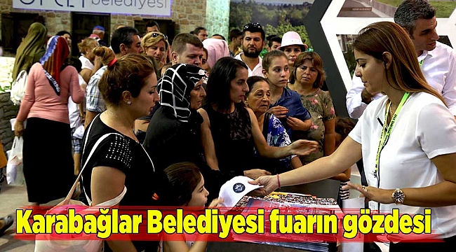 Karabağlar Belediyesi fuarın gözdesi
