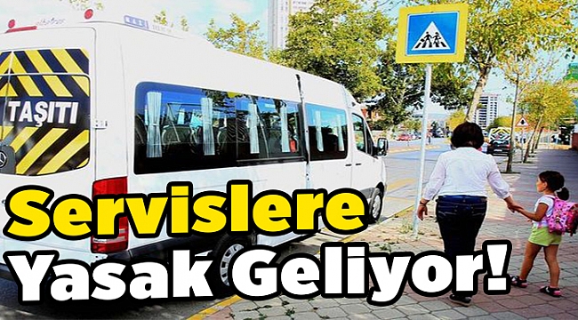 Okul servislerinde önlem...