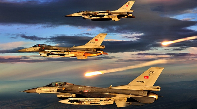 Türk savaş uçakları orayı bombaladı! Öldürüldüler...