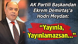 AK Partili Başkandan Ekrem Demirtaş'a Hodri Meydan: "Yayınla, Yayınlamazsan…"