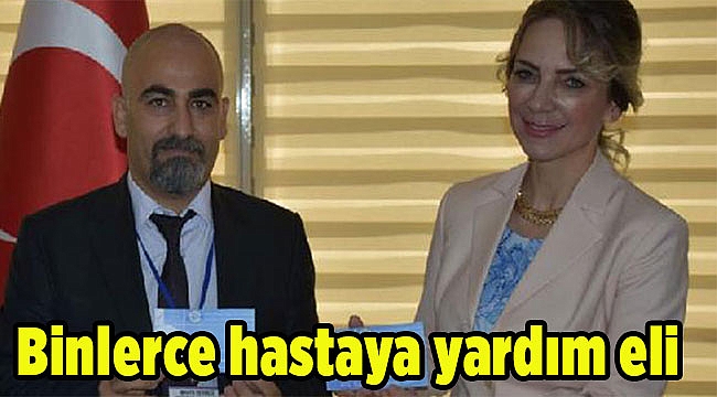 Binlerce hastaya yardım eli
