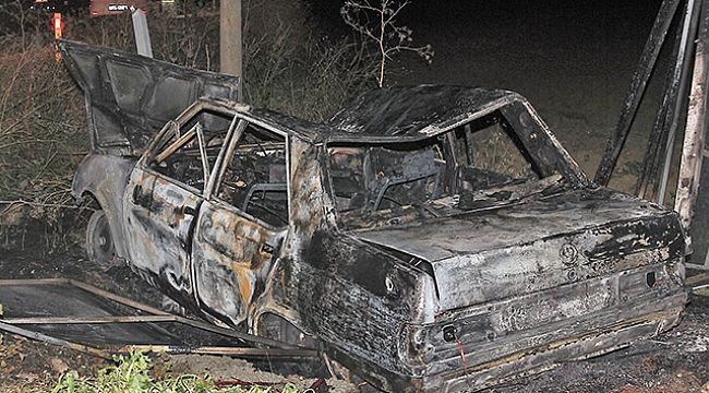 Bu otomobilden sağ çıktı