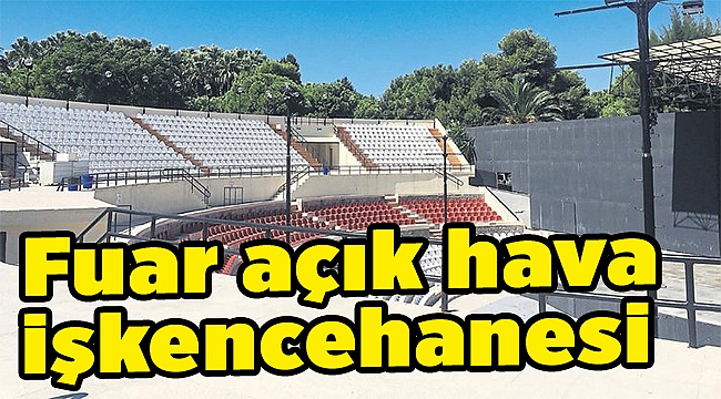 Fuar açık hava işkencehanesi