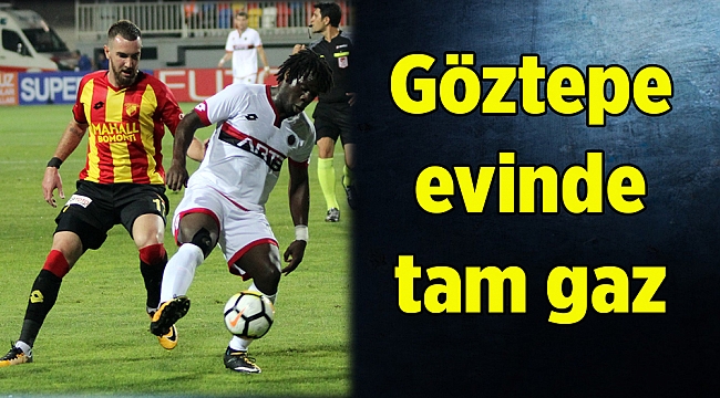 Göztepe evinde Gençlerbirliği'ni mağlup etti