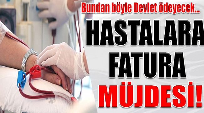 Hastaların elektrik faturalarını devlet ödeyecek...