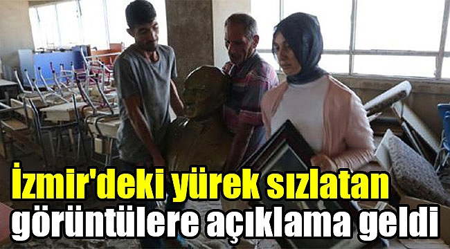 İzmir'deki yürek sızlatan görüntülere açıklama geldi